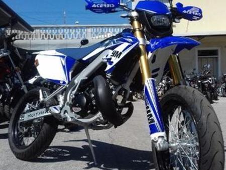 Hm Moto Motard Hm Crm 50 Minarelli Derapage Blu Used The Parking Motorcycles