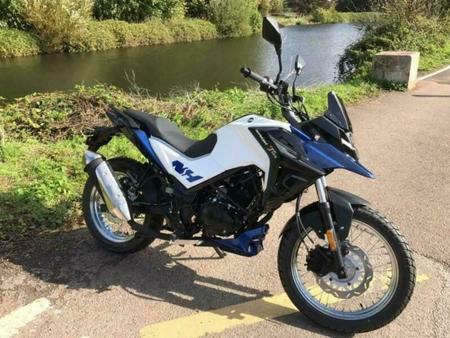 SYM sym-nht-2020-125cc-learner-legal-crossover-adventure-motorcycle-in-wigan-manchester-g  tweedehands - De Parking