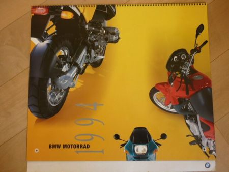 BMW bmw-motorrad-kalender-r1100gs-boxer-k100-f650-r1100rs-klassiker Used - the parking motorcycles