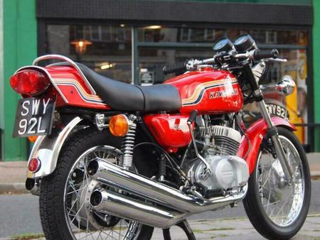 KAWASAKI 1972-kawasaki-s2-350-triple-classic-vintage-super-rare-probably-the-nicest-ever-in-gree Used - the