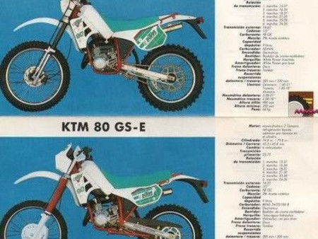 KTM KTM - MX 80 1992 Used - the parking 