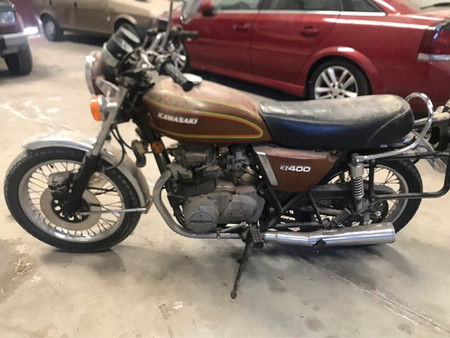 kawasaki kz 400 used for used motorcycle the parking motorcycles