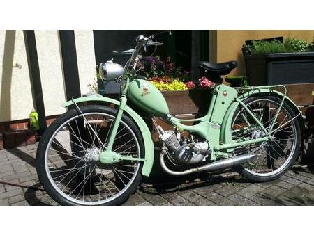 SIMSON sr1-simson-suhl-oldtimer-moped-rare-1956-ddr-ifa-s50-s51-habicht  Used - the parking motorcycles