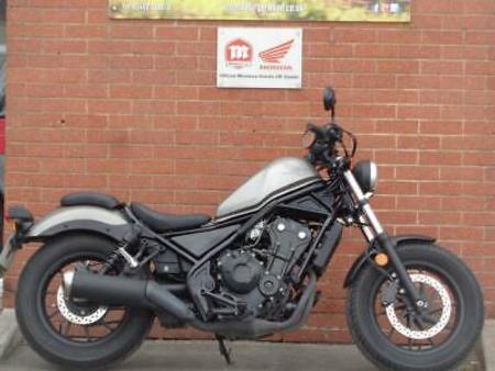 Honda Honda Cmx500 Rebel In Grey Standard Custom Em Segunda Mao O Parking