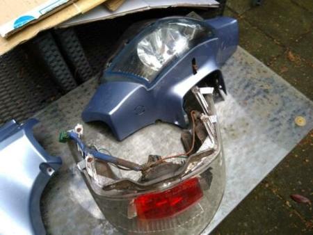 KYMCO scooter-kymco-people-s-onderdelen-standaard-voor-chinese-me  tweedehands - De Parking