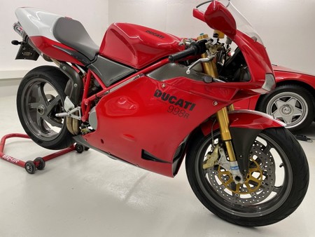Atlas Collections Modèle Moto Ducati 998r Rouge/4110121 sur socle 