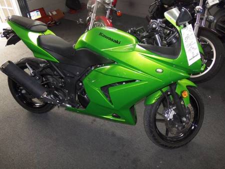 kawasaki ninja 250 green used Search for used motorcycle the parking