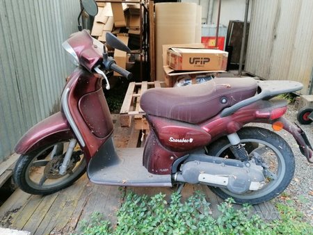 APRILIA scarabeo-class-50cc Used - the parking motorcycles