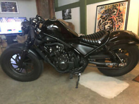 Honda Custom Black 17 Honda Rebel Cmx 500 Em Segunda Mao O Parking