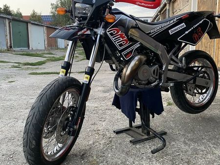 DERBI DRD 50 2008 GARDE BOUE AVANTrayures-OCCASION - MRJ69