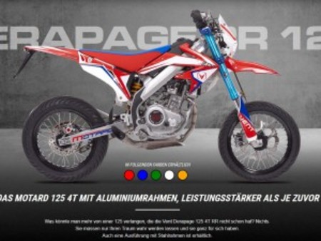 HM MOTO VENT DERAPAGE 125 4TS Used - the parking motorcycles