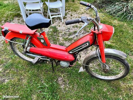 Modèle Réduit Peugeot 103 L Orange 1:18 Norev - Années 1971-2017, Miniature Détaillée