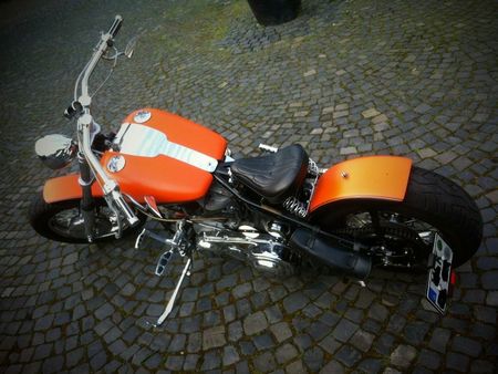 HARLEY DAVIDSON harley-davidson-fl-1200-panhead-1948-motor-generaluberholt-0 -km Used - the parking motorcycles