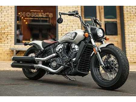INDIAN indian-scout-bobber-twenty-modell-2022-silver-quartz-chopper