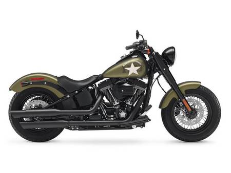 harley davidson softail slim verde d'occasione - Ricerca di moto  d'occasione - Il Parking Moto