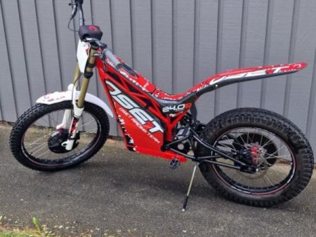 used motorcycle on the parking motorcycles