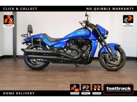 Set De Rétroviseurs Complets Pour Suzuki M1800 R/R2 Intruder - Noir, Marque Area1