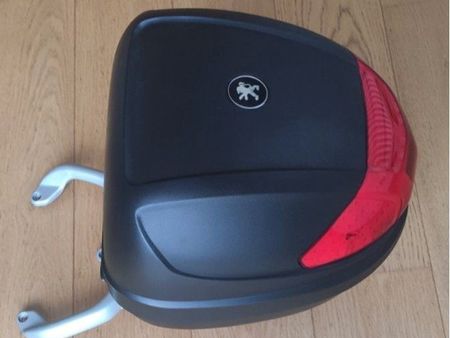 Porte-Bagages Chromé Pour Peugeot Kisbee - Montage Facile, Sans Fixations Incluses