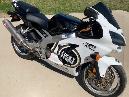 KAWASAKI 2000-kawasaki-ninja-zx-6r-zx600j-lucky-strike-for-sale
