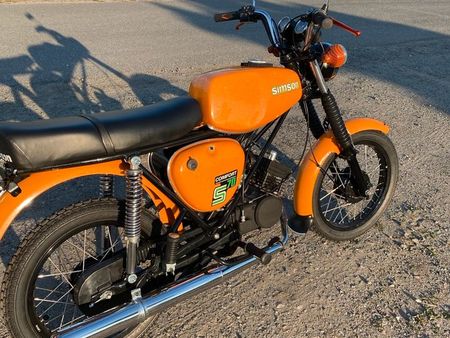 Motorcycle Green Orange 2 Side Steel Cover For Simson S50 S51 S70